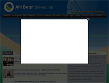 Tablet Screenshot of ahievran.edu.tr